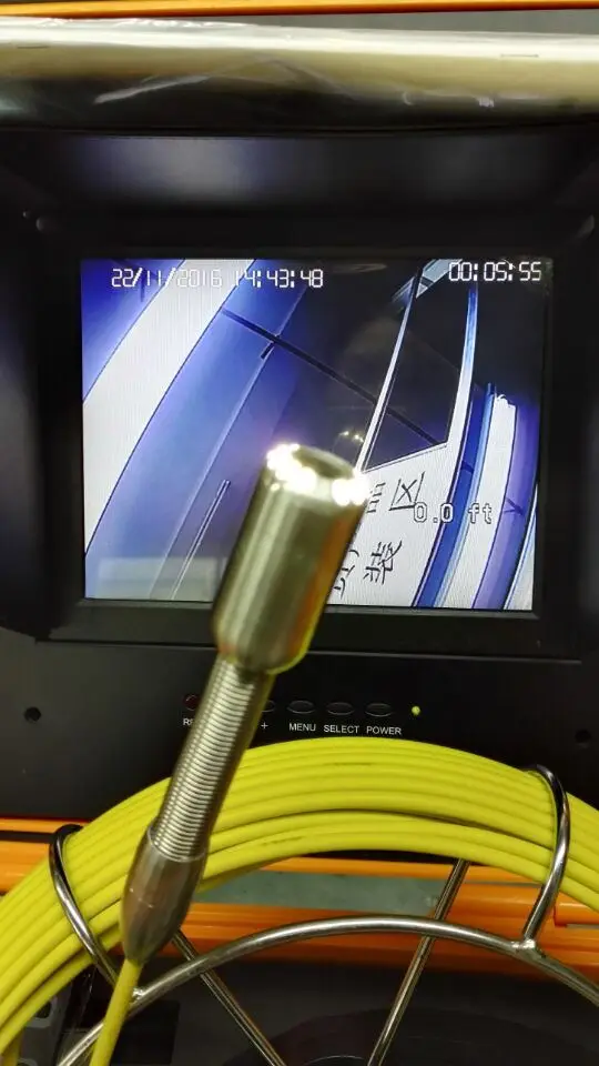 Головка камеры для проверки водопроводных труб 23 мм канализационных труб|pipe