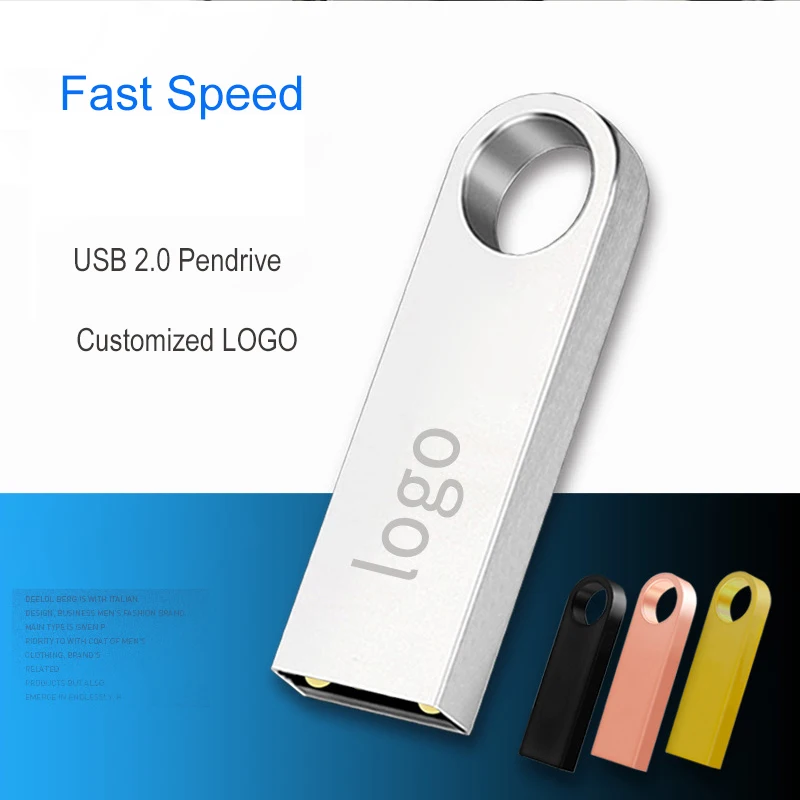 USB флеш-накопитель Personalizado 16 ГБ 32 64 8 4 Гб для компьютера Прямая поставка |