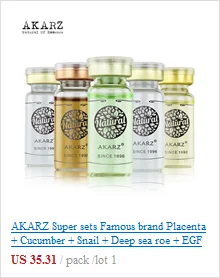 Антивозрастные наборы, супер AKARZ, известный бренд, гиалуроновая кислота+ коллаген+ плацента+ витамин с, сыворотка+ арбутин, сыворотка для лица, 10 мл* 5