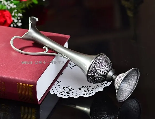 Бесплатная доставка Лидер продаж металлическая Цветочная ваза с Оловянным