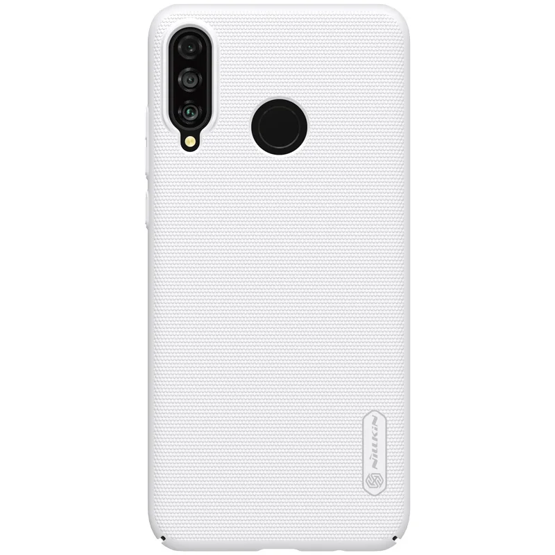 White Nilkin huawei P30 Lite чехол huawei Nova 4E чехол Nillkin матовый жесткий пластиковый бизнес-чехол s для huawei P30 Lite Capa - Цвет: White