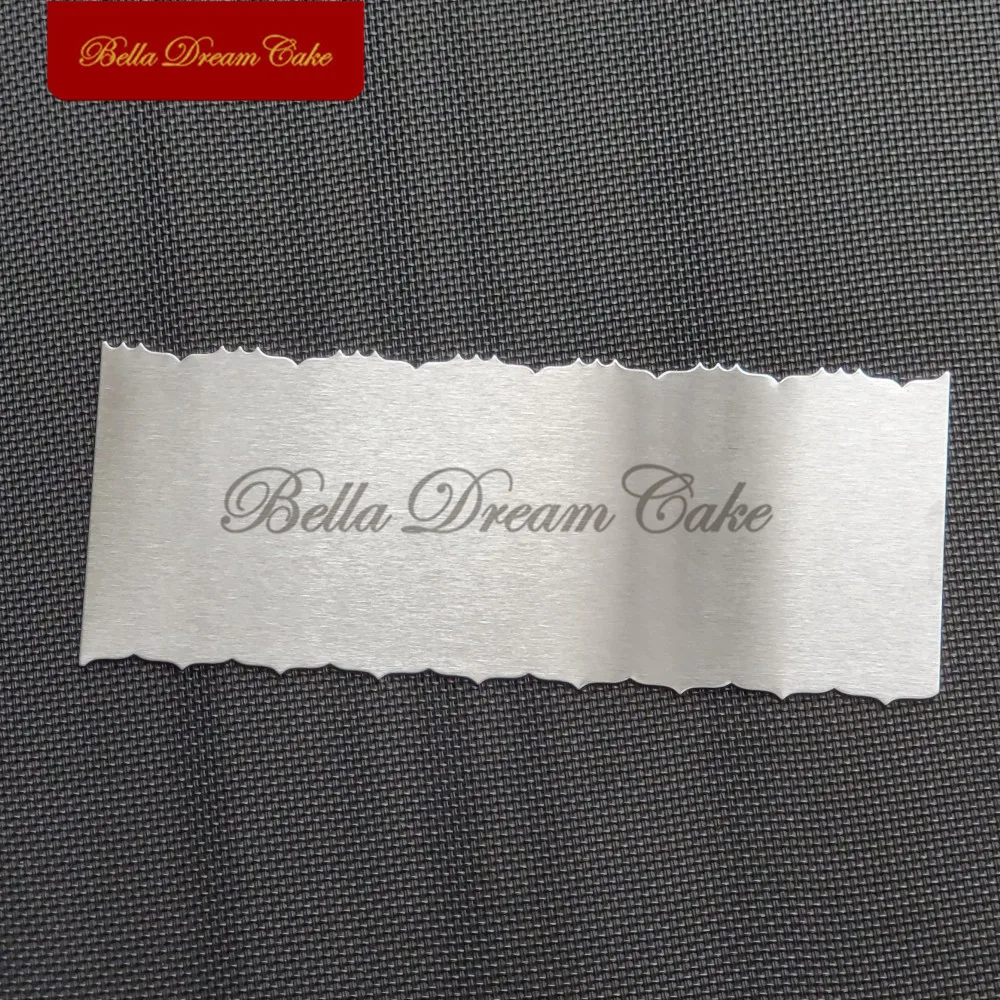 Двухсторонний скребок из нержавеющей стали для шпатели торта сливочного масла