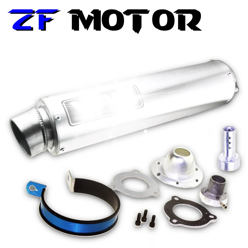 Универсальный модифицированный глушитель выхлопной трубы мотоцикла для HONDA CB400