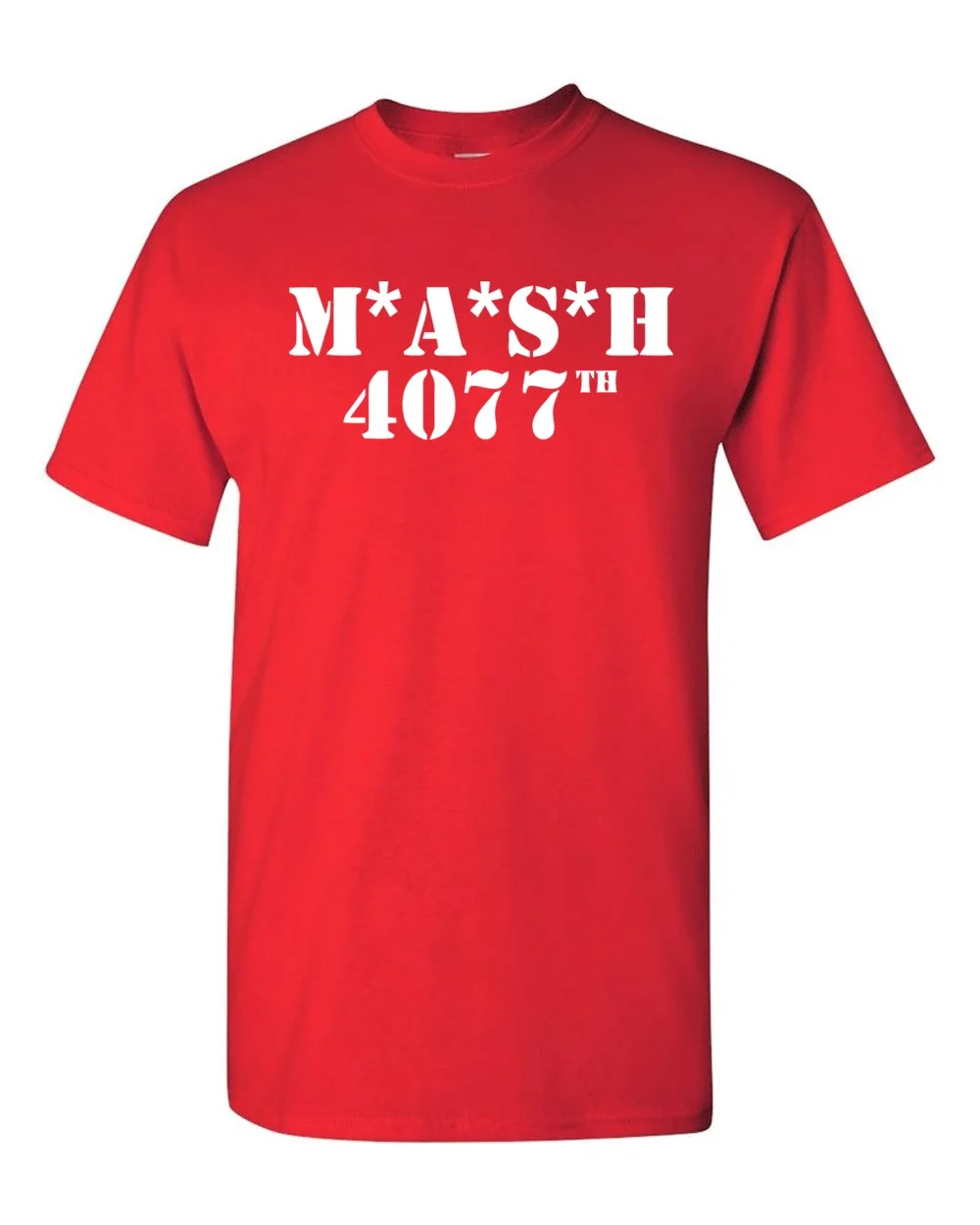 M * A S H 4077Th футболка Классический Забавный вечерние винтажные ТВ с принтом Usa Army 2019