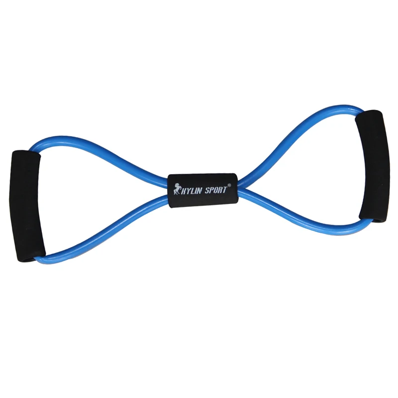 Новая тренировочная фигурка для фитнеса лента 8 видов трубка йоги синего цвета