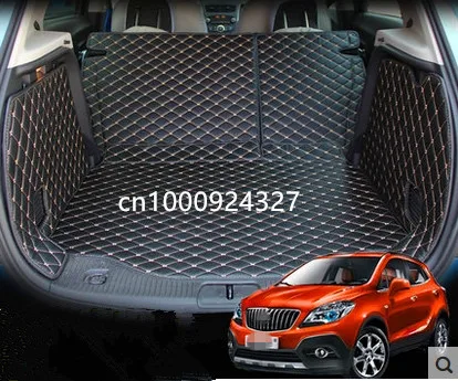 

Новое поступление! Специальные коврики для багажника для Buick Encore 2017, прочные коврики для багажника Encore 2016-2013, бесплатная доставка