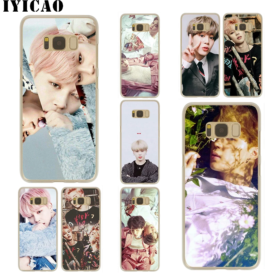 IYICAO Jimin красивый модный жесткий чехол для Samsung Galaxy S10e S10 S9 S8 Plus S6 S7 Edge Note 9 8 10