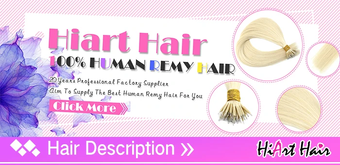 HiArt 0,8 г нано-кольцо для наращивания волос, человеческие волосы remy для наращивания на микро-кольцах, волосы для наращивания, двойное нарисованное нано-наращивание волос 1" 20" 22"