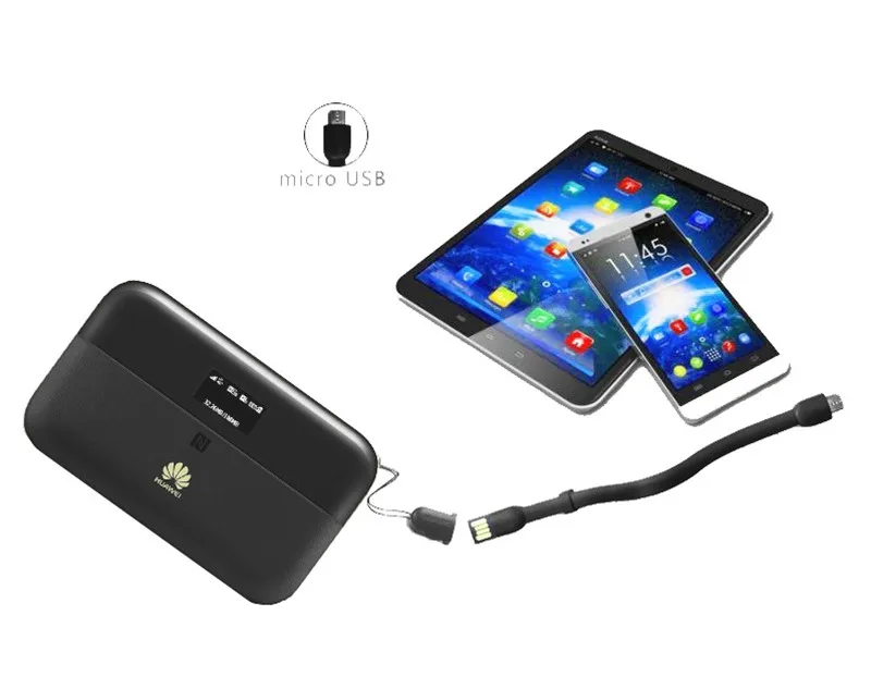 Оригинальный huawei WiFi 2 Pro E5885 3g 4G LTE FDD TDD беспроводной карманный wifi роутер с портом