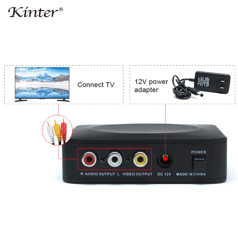 Kinter M3 мини Предварительный усилитель Поддержка AV play с USB sd-картой вход