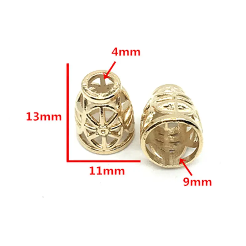 DoreenBeads 10 шт. новинка пробка полый шнур замок пружинная защелка аксессуар для