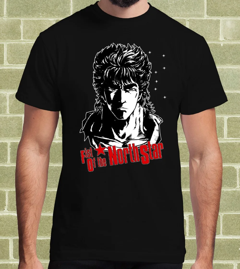 Модные футболки 2020 KEN IL GUERRIERO SHIRO HOKUTO NO Мультяшные для детей крутые