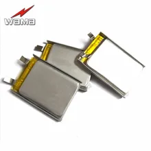 4x Wama 502535 400mAh Li-Polymer 3.7V Rechargeable Batteries for Wearable Devices Smart Wrist Watch Band