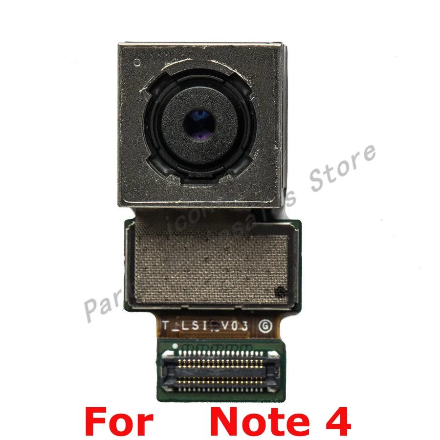 Для Sam Note 4 N910 задняя камера настоящая Чехол для стеклянных линз запасная часть
