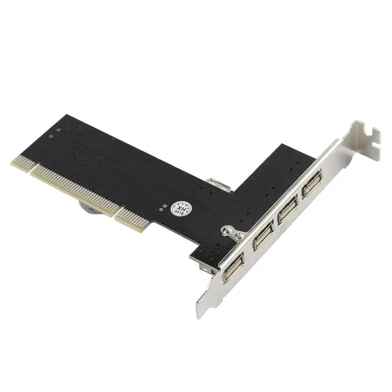 4 портовый PCI E на USB 2 0 концентратор Express Расширительная карта адаптер быстрая