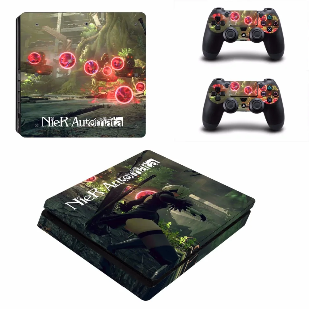 Игры НИР автоматов PS4 тонкая кожа Стикеры для Sony Игровые приставки 4 консоли и