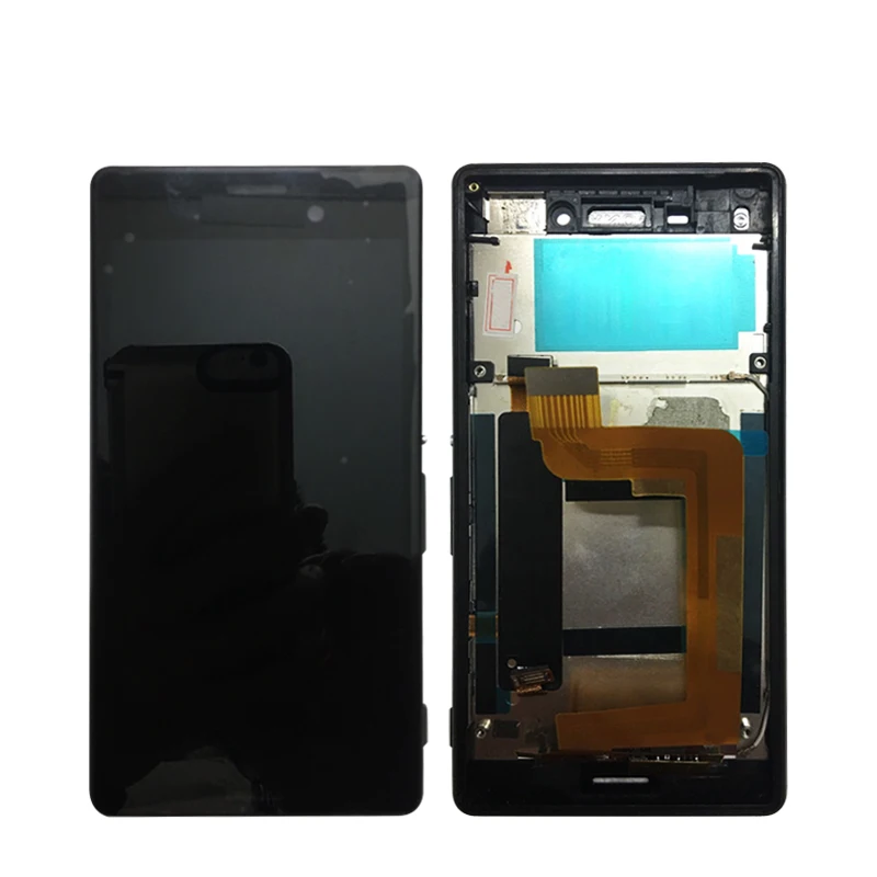 ЖК дисплей с рамкой для Sony Xperia M4 E2303 E2333 E2353 сенсорный экран дигитайзером в сборе Aqua
