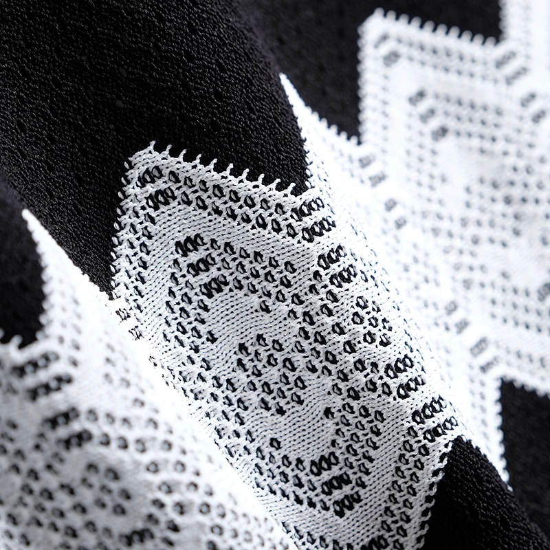 Элегантное выдалбливающее трикотажное платье для женщин 2019 с коротким рукавом