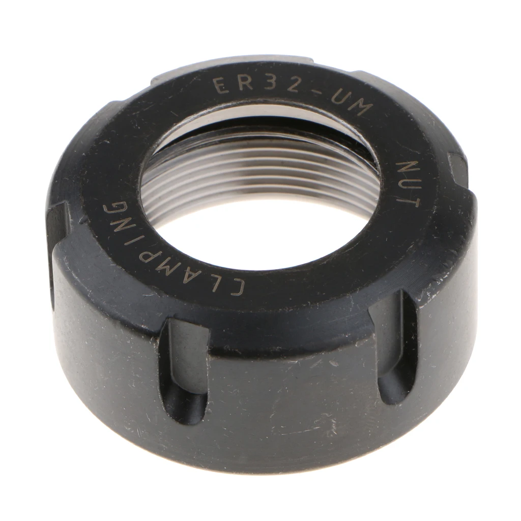 Sturdy ER32-UM Collet Clamping Hex Nuts For CNC Milling Chuck Holder Lathe