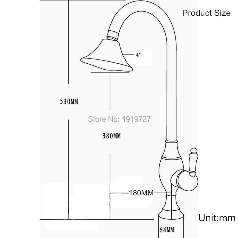 Высокое качество 100% Твердая латунь современный 120 градусов Поворотный кухонный