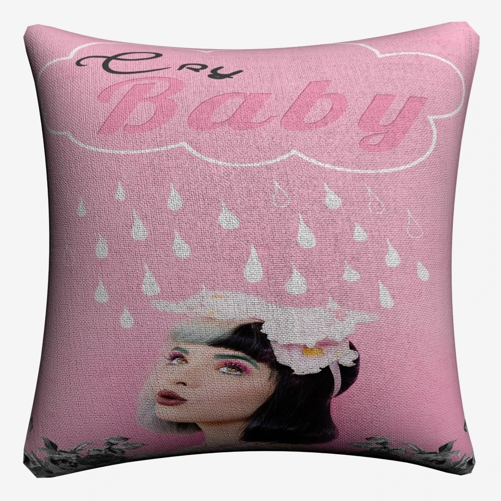 Melanie Martinez Cry/наволочки из хлопка и льна для детской фотосъемки 45x45 см мягкий