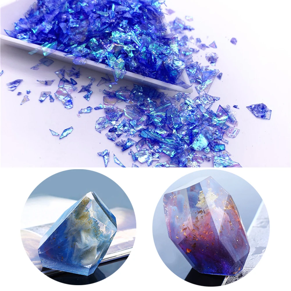 20 г материал УФ цветная оболочка сахар сломанные части мигающий мусор смола