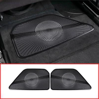 abs black seat under air conditioning outlet vent dust plug cover trim for bmw 5 series g30 g31 g38 2017 2018 auto accessories