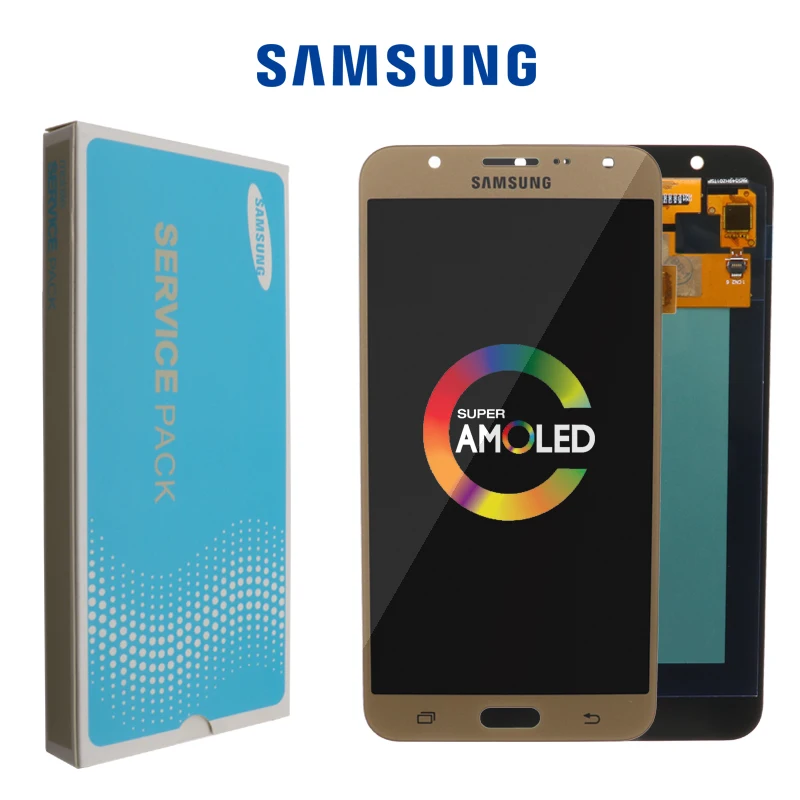 5," ЖК-дисплей для SAMSUNG Galaxy J7 J700 ЖК-дисплей Дисплей кодирующий преобразователь сенсорного экрана в сборе J700F J700M J700H Замена