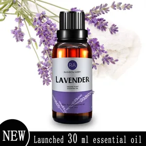 Натуральное растительное эфирное масло, 30 мл, натуральные терапевтические увлажняющие масла, лаванда