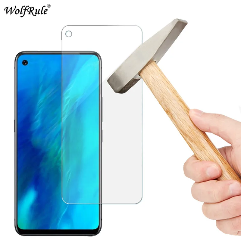 2 piezas protector de pantalla Huawei Nova 4 vidrio HD pel&iacute;cula protectora ultra delgada para Huawei Nova 4 tel&eacute;fono vidrio Nova 4 WolfRule-1