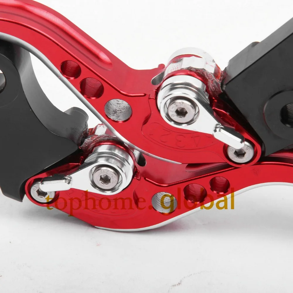 Рычаг сцепления для мотоциклов с ЧПУ стандартный размер смешанный красный и