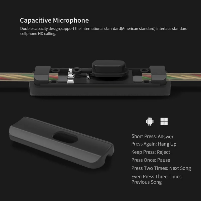 Спортивные наушники ES3 BA + DD In Ear гибридная гарнитура HIFI бас шумоподавление с