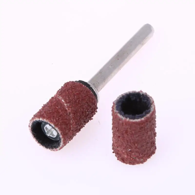 100 шт 1/4 &quotзернистый 80 # барабан шлифовальный набор + 2X полоса оправки 1/8&quot