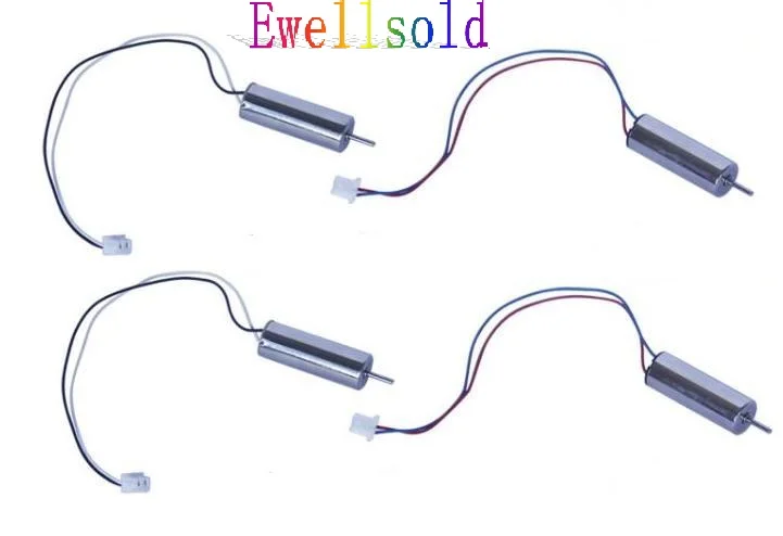 

Ewellsold X800 RC quadcopter RC Drone spare parts Main Motor A*2pcs+Main Motor B*2pcs 4pcs/lot Free shipping
