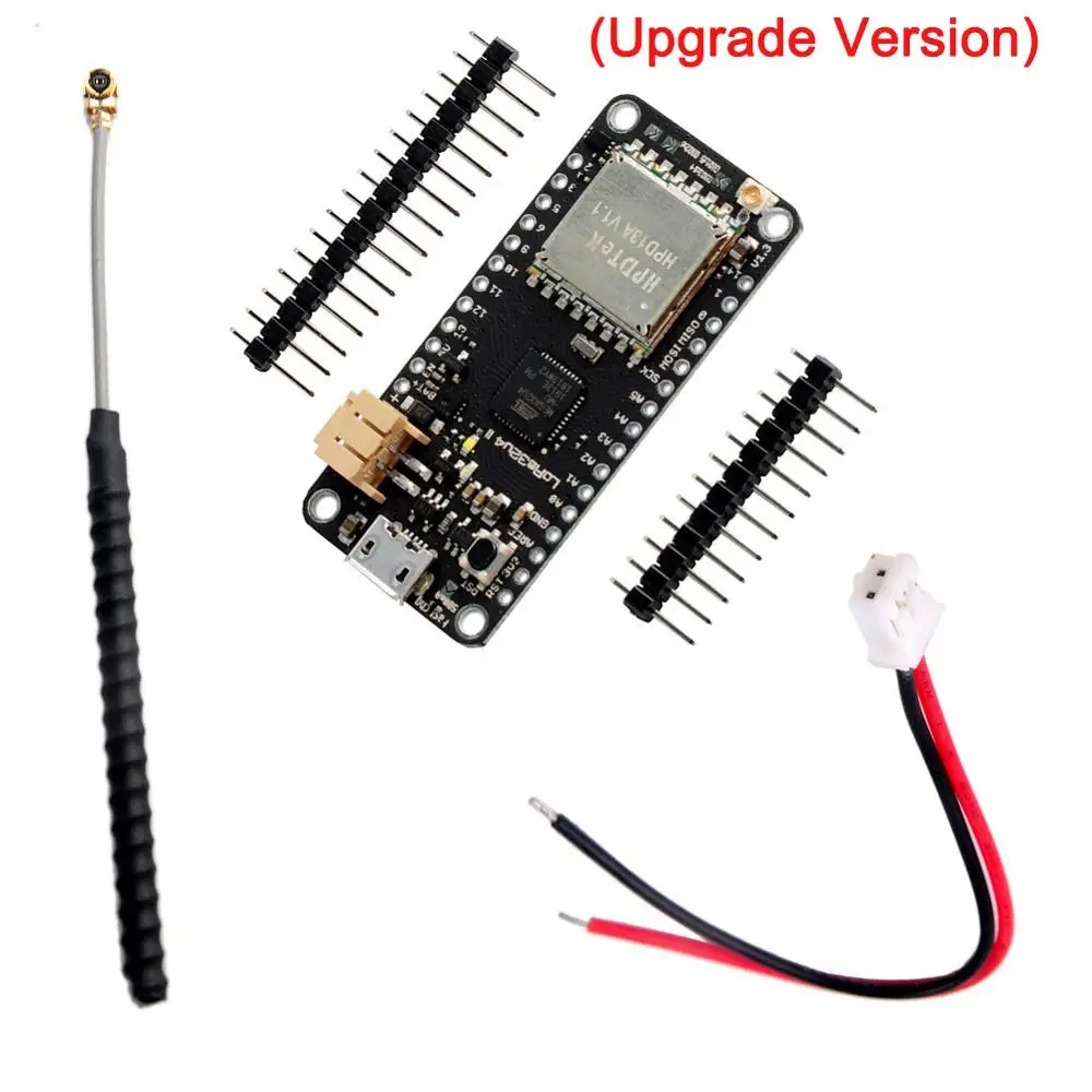 

Обновленный Модуль платы разработки LoRa32u4 II Lora LiPo SX1276 HPD13 915 МГц 868 МГц Температура Влажность светильник