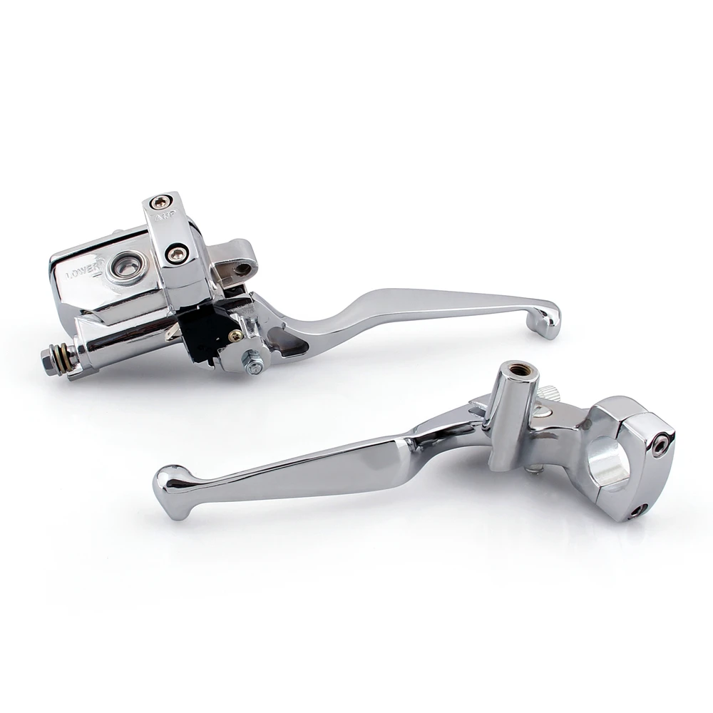 

Artudatech 1" Skull Reservoir Brake Clutch Levers Motorcycle