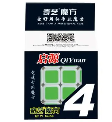 qiyuan white QiYi Warrior W черный скоростной куб QiYuan S 4x4 белый QiZheng S 5x5 магический скоростной куб головоломка - Цвет: qiyuan white