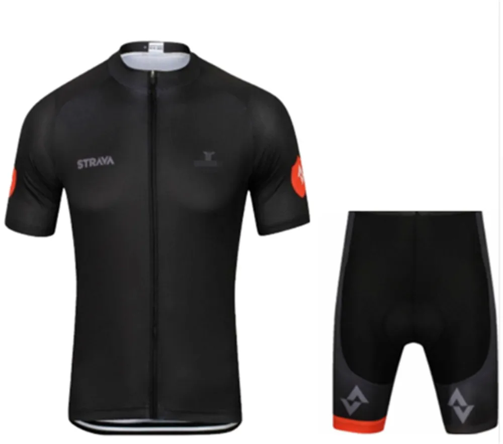 10 STRAVA, короткий рукав, Майо, одежда для велоспорта, дышащая, для езды на велосипеде, Ropa Ciclismo, велосипедный Джерси, набор, флуоресцентный, желтый - Цвет: 10
