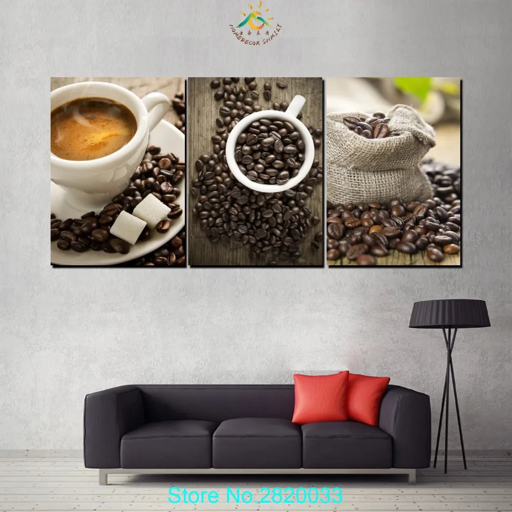 Современная живопись холст Coffet жизнь искусство печать плакатов настенная