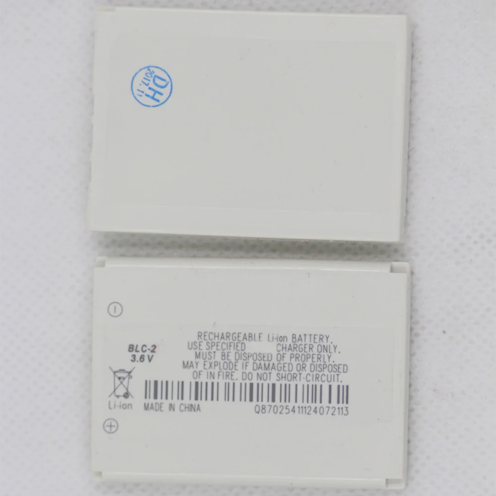 20 шт./лот запасная батарея на BLC-2 для Nokia 3310 3330 3410 3510 5510 3530 3335 3686 3685 3589 3315 1000 мАч |