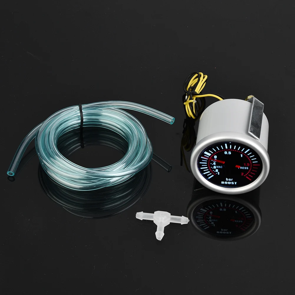 Турбо Boost калибровочный метр 2 дюймовый автомобильный универсальный 12В 2А