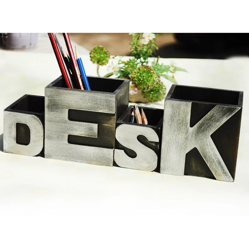 Ретро Decktop Декор ящики для хранения офисная и бытовая декоративная ручка