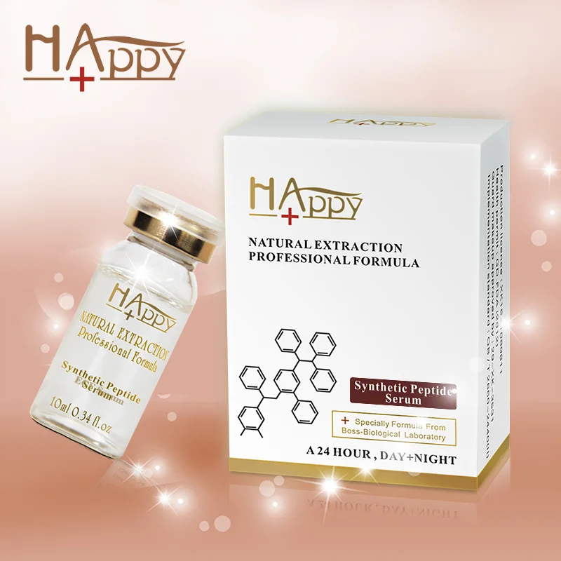 Сыворотка с синтетическим пептидом эффективно против морщин Антивозрастная