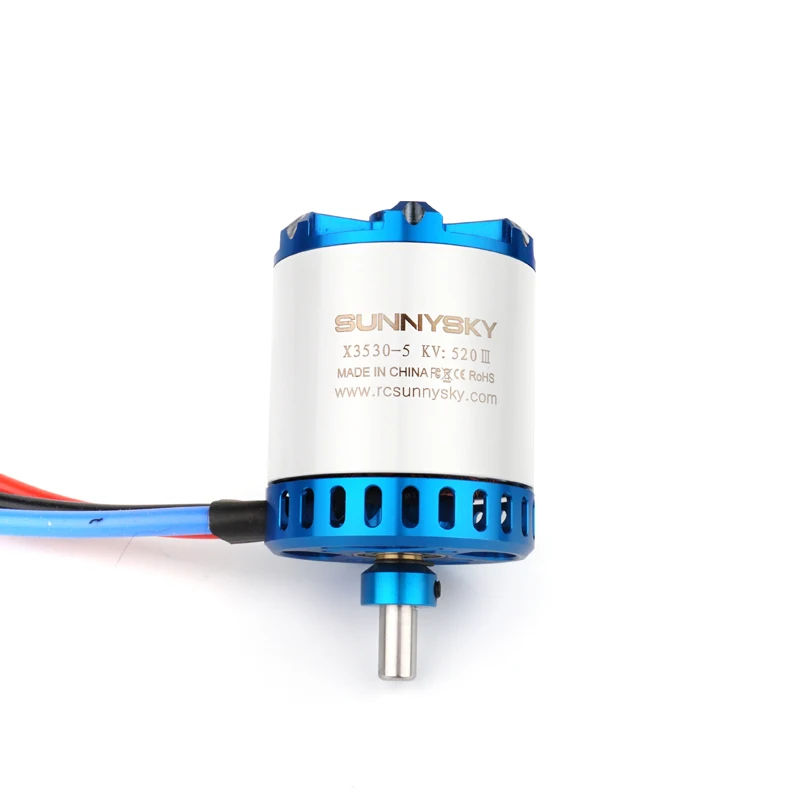 Новый SUNNYSKY мотор X3530 III KV445 KV520 40 70e спортивный самолет гоночный двигатель мощность
