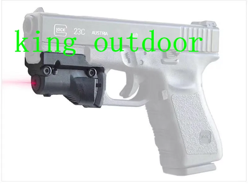 Bluecamp Тактический лазерный прицел 5 мВт красный точечный для Glock 19 23 22 17 21 37 31 20 34 35 38