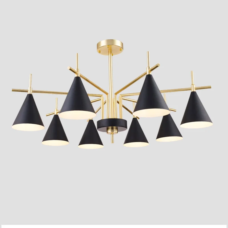 

Home Antique Iron Chandelier Led Ceiling Fixtures Living Room Hanging Lamparas Life Style Daily Lighting Dining Room Chandeliers