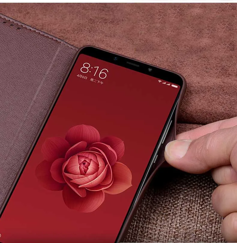 100% натуральная Xiaomi mi макс 3 флип кожаный защитный чехол для спортивной камеры Xiao