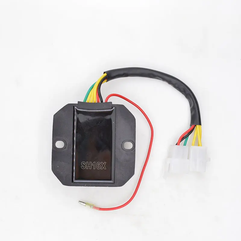 Мотоцикл 7 провод регулятор напряжения Выпрямитель для GY6 125 150 125cc 150cc 152QMJ 157QMJ