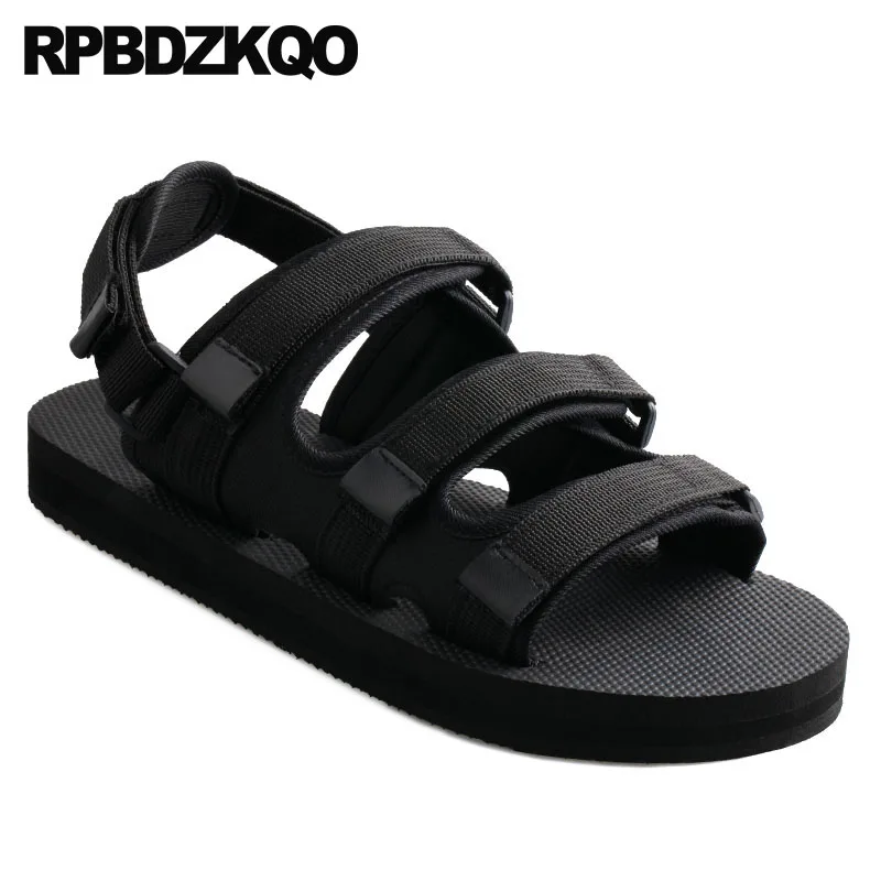 Shoes Strap Beach Outdoor Flat Designer Sneakers Roman Fashion Black Open Toe 2021 Casual Men Gladiator Sandals Summer Sport | Обувь