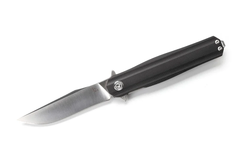 Black CH 3505 Флиппер шарикоподшипник складные ножи D2 лезвие G10 ручка на открытом воздухе Выживание Тактический фонарь для кемпинга, охоты, Карманные Ножи EDC инструменты - Цвет: Black